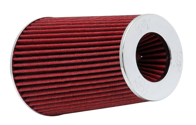 K&N (RG-1002RD-L): 9.5” Round Tapered Air Filter with Adjustable Mounting Flange