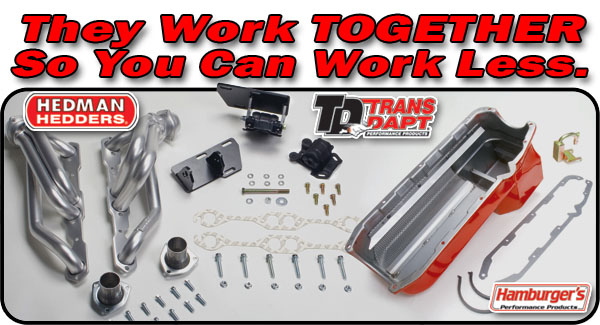 Trans-Dapt Performance (44062): Chevy S-10/SB Chevy V8 Swap-in-a-Box Kit